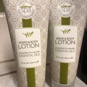 2 NEW Tubes of DOTERRA unscented hand/body lotion